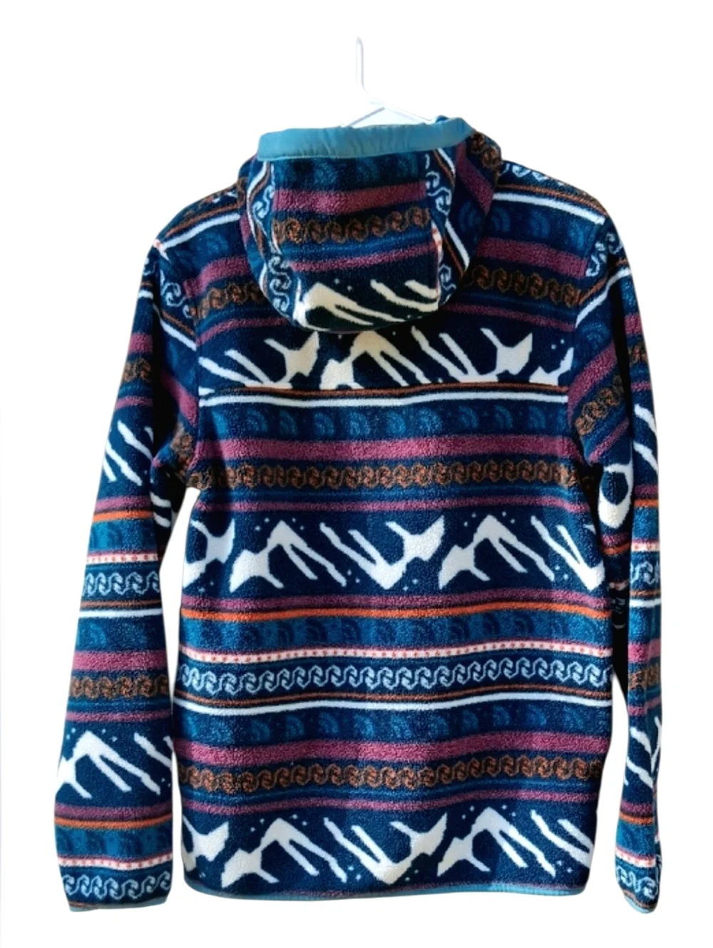 The North Face Printed Campshire Pullover Hoodie Mens Fleece Size Small